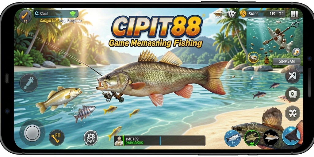 Tampilan gameplay yang seru dan menegangkan dalam CIPIT88.