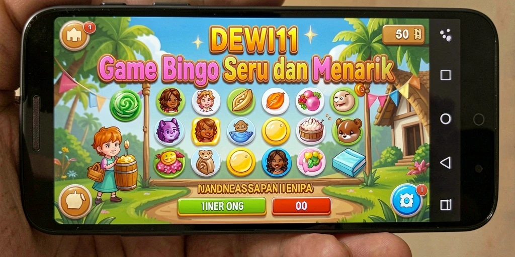 Tampilan gameplay menarik dan interaktif di DEWI11.