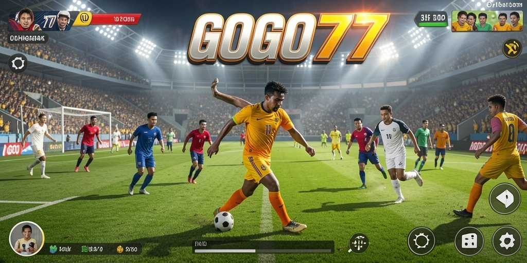 Tampilan gameplay seru GOGO77 dengan berbagai pilihan olahraga.