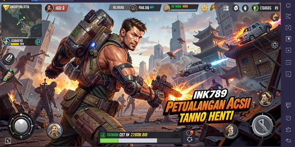 Gameplay seru INK789 dengan aksi mendebarkan.