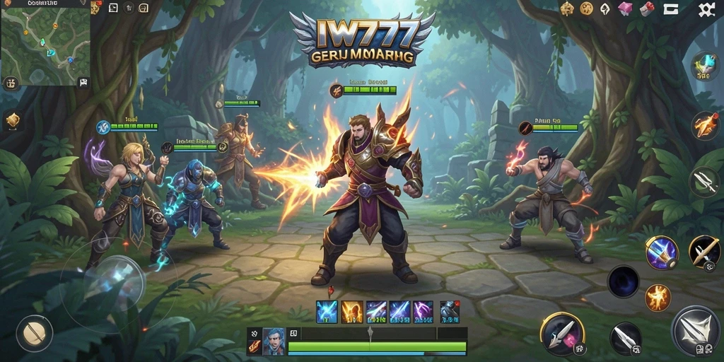 Gameplay IW777 yang mengasyikkan dengan petualangan seru.
