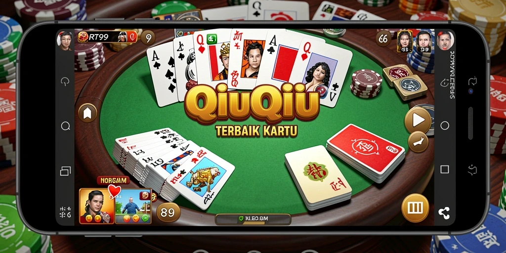 Screenshot gameplay RT99 yang menampilkan aksi seru QiuQiu.