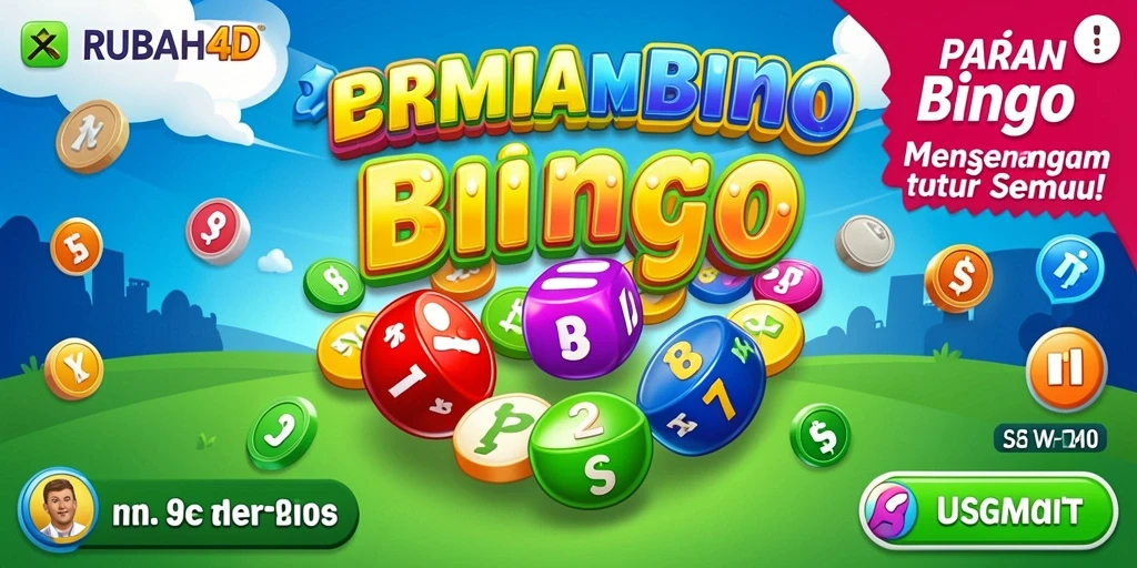Screenshot menarik dari gameplay Bingo di RUBAH4D.