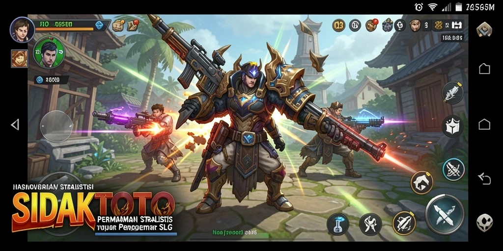 Tangkapan layar gameplay SIDAKTOTO yang menampilkan aksi strategis.